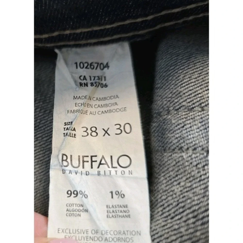 buffalo david bitton jeans‎ Men's 38x30 Blue Driven-x Basic Straight